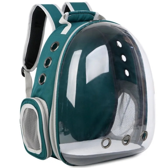 Pet Carrier Backpack transparent capsule, Bubble, Small animal, puppy, kitten... - Picture 4 of 7